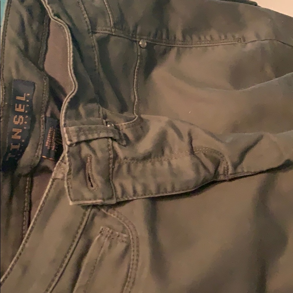 Tinsel dark gray skinny jeans